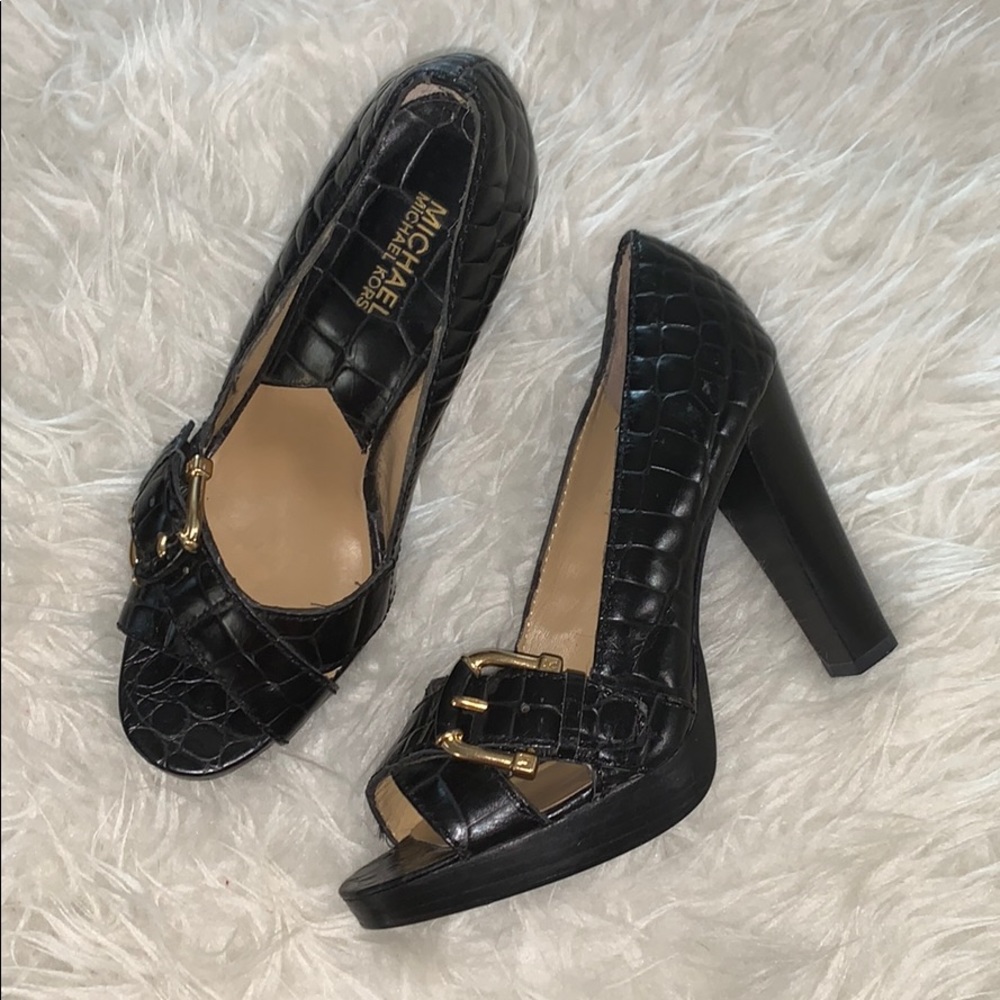 Michael Kors quilted heels